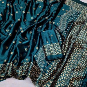 Alternative view of Japanese Silk Saree J004