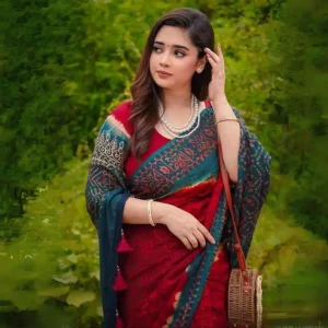 Batik Saree B001 (Viral Collection)