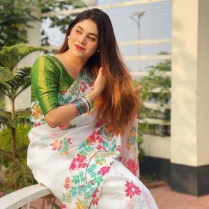 Chanderi Silk Saree CSS0026