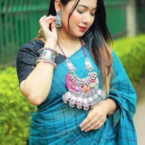 Chumki Saree - Half Silk