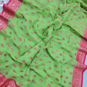 Best Indian Parshina Cotton Saree PS0019