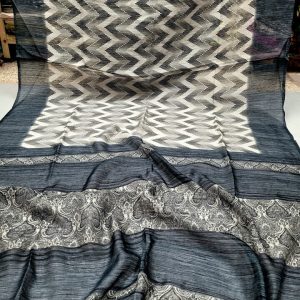 Best Indian Tussar Silk Saree TS007