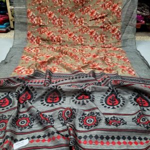 Best Indian Tussar Silk Saree TS010