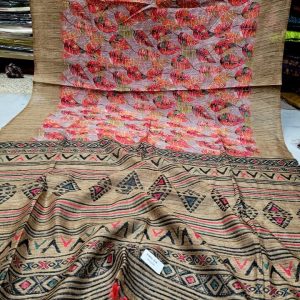 Best Indian Tussar Silk Saree TS014