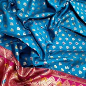 Alternative view of Original Indian Samu Silk Saree