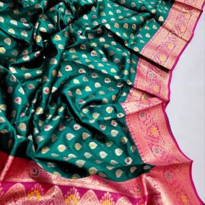 Alternative view of Original Indian Samu Silk Saree