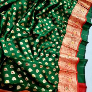 Alternative view of Original Indian Samu Silk Saree