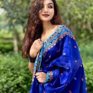 Pure Aarong Cotton Nakshi Pair Saree AC001