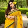 Pure Aarong Cotton Nakshi Pair Saree AC003