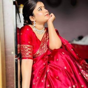 Alternative view of Japanese Silk Saree J003