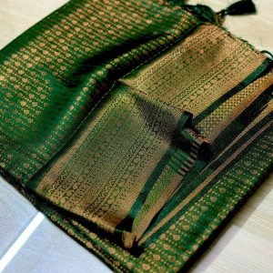 Alternative view of Kanjivaram Saree K0011