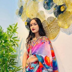 Chanderi Silk Saree CSS006