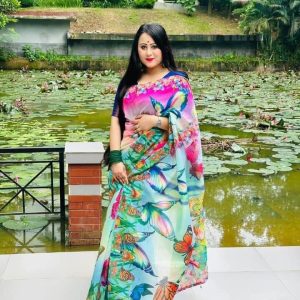Chanderi Silk Saree CSS008