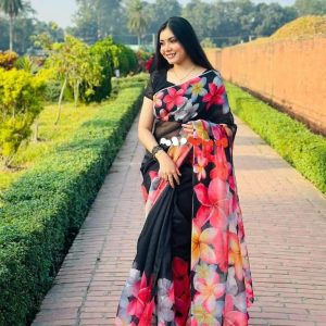 Chanderi Silk Saree CSS0011