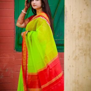 Alternative view of Half Silk Saree - Minar Pair  MP001